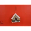 Addobbo Appendino Casetta 17X8X15,5 Cm Per Albero Di Natale