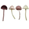Addobbo Di Natale Fungo 4 Colori Assortiti