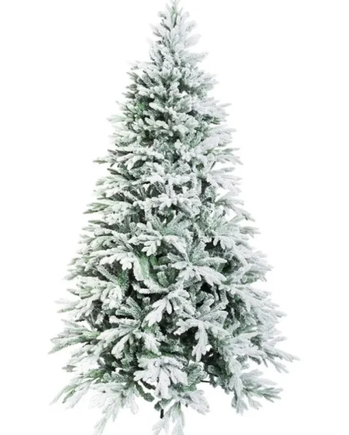 Albero Di Natale Bianco Innevato Romanov 180 Cm |