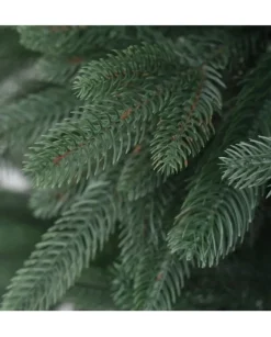 Albero Di Natale Effetto Real Touch Harrison H240 Cm Sistema Apertura A Ombrello