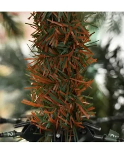 Albero Di Natale Effetto Real Touch Edward H210 Cm Sistema Apertura A Ombrello