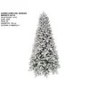 Albero Di Natale Modello Acero Del Gargano Innevato Cm 210