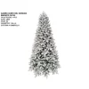 Albero Di Natale Modello Acero Del Gargano Innevato Cm 240