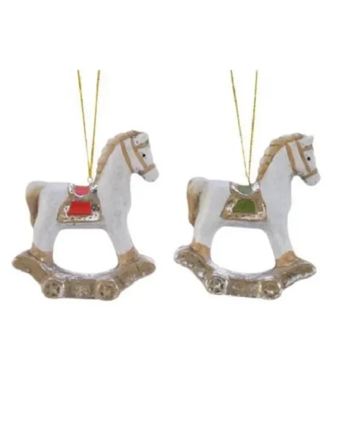 Appendino Per Albero Di Natale Cavalluccio A Dondolo