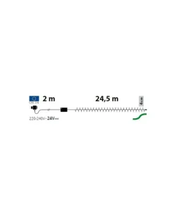 Catena Lineare Tle 600 Led Tradizionale 2+24,5M