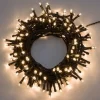 Catena Luci Bianco Caldo 500 Led 20 Mt Per Albero Di Natale