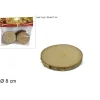 Confezione Rondelle Tronchi Di Legno O8Cm 6Pz