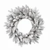 Corona Ghirlanda Innevata Ambassador 60 Cm 84 Tips