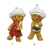 Decoro Da Albero Omino Pan Di Zenzerp 9.5 Cm In 2 Varianti