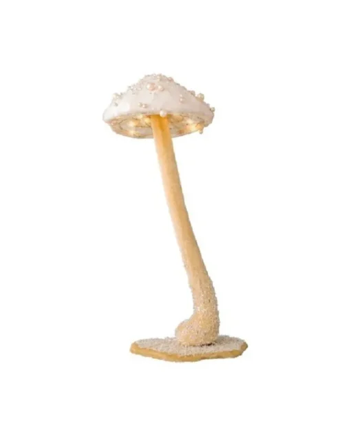 Decoro Per Albero Fungo Luminoso Con Led 30 Cm A Batteria
