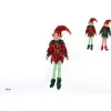 Elfo Abito In Velluto Con Paillettes 45Cm