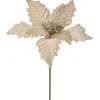 Fiore 50Cm Champagne Per Decorazioni Di Natale