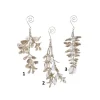 Foglia Di Plastica Glitter 3 Asscolore C