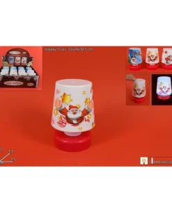 Lume Soggetti Natalizi Con Luce 11X7,5X7,5 Cm