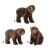 Orso In Plastica Rivestito Di Morbido Peluche 3 Modelli Assortiti