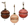 Palline Sfere Di Vetro Decorate Per Albero Di Natale 80Mm 2 Pz
