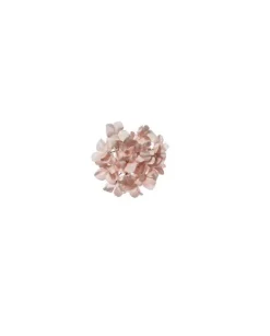 Pick Ortensia Innevata 21Cm Rosa Per Decorazioni Di Natale