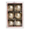 1Pz Pallina Sfera Di Vetro Decorata A Mano 80Mm Per Albero Di Natale