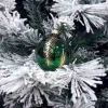 1Pz Pallina Sfera Di Vetro Decorata A Mano 80Mm Per Albero Di Natale
