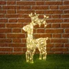 Renna Di Cristalli Acrilico 100 Led 4M+H70Cm
